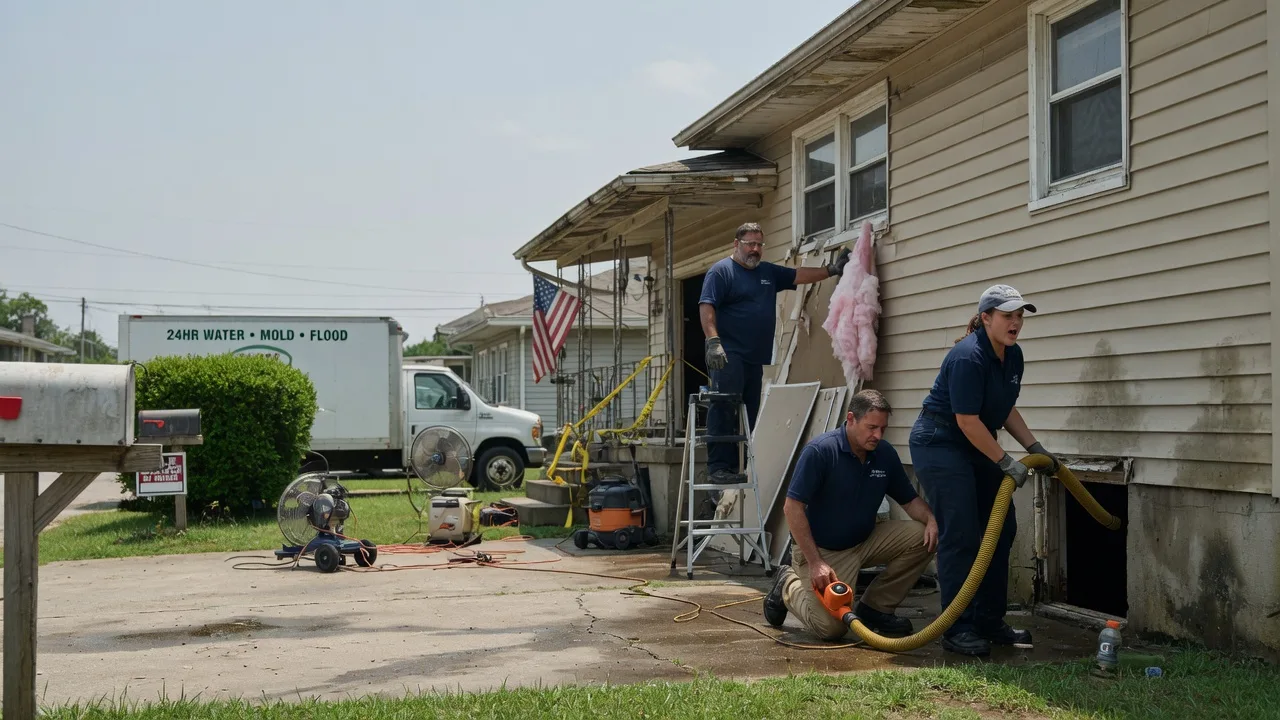 Water Damage Repair in Mendon, IL near me